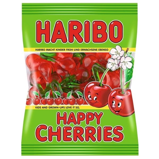 Haribo Happy Kirsebær g. Slik til hele familien Slikposen.dk