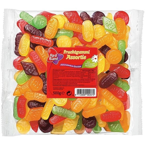 Billede af Red Band Frugt Vingummi 500 g.MHT.25-11-2024