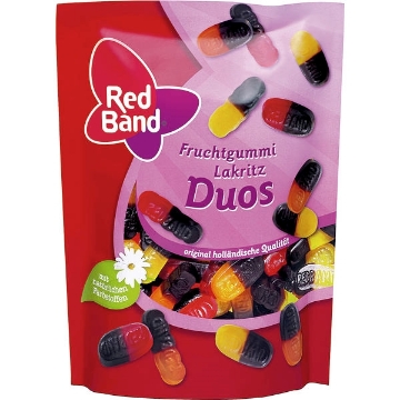 Billede af Red Band Duo Frugtgummi og Lakrids 200 g.