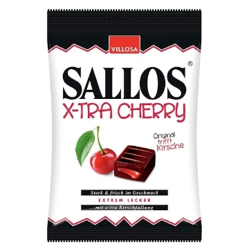 Billede af Sallos X-tra Cherry 150 g.MHT. 31-03-2025