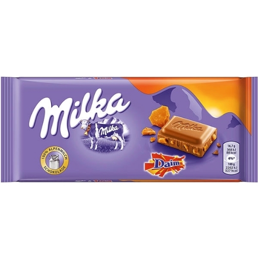 Billede af Milka & Daim 100 g.MHT. 20-12-2024