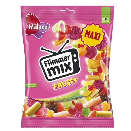 Malaco Flimmer Mix Fruity 325 g. ‖ Slik hele familien - Slikposen.dk