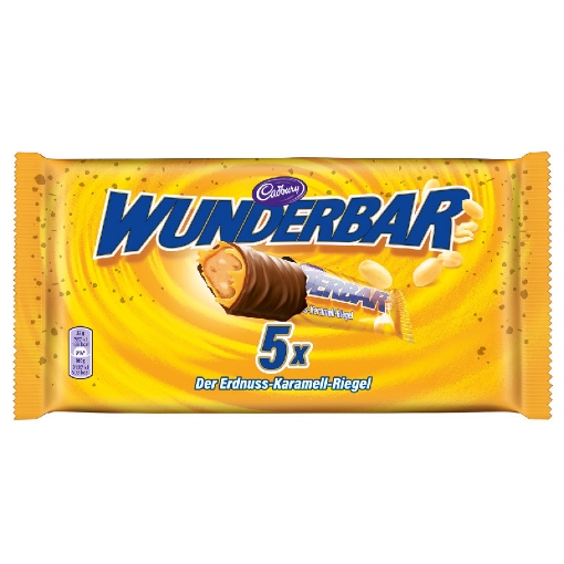 Billede af Cadbury Wunderbar 5 x 37 g.MHT. 26-11-2024