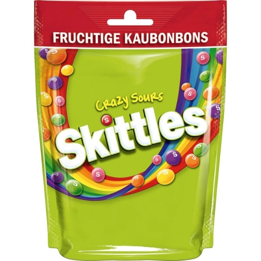 Billede af Skittles Crazy Sours 152 g.