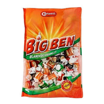 Billede af Carletti Big Ben Karameller 350 g.