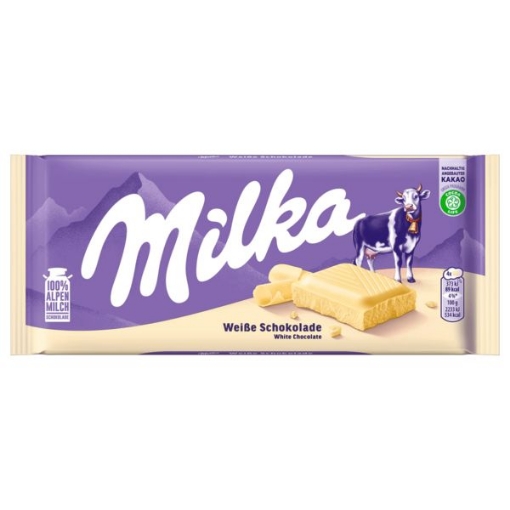 Billede af Milka Hvid 100 g.