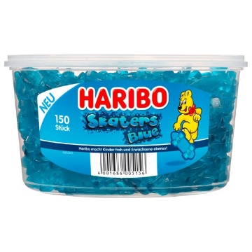 Billede af Haribo Skater Blue 1200 g.