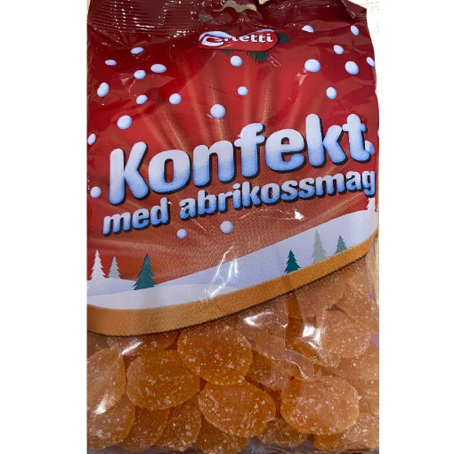 Billede af Carletti konfekt med Abrikossmag 400 g,