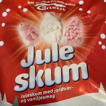 Billede af Carletti Juleskum Jordbær/Vanilijesmag 130 g.