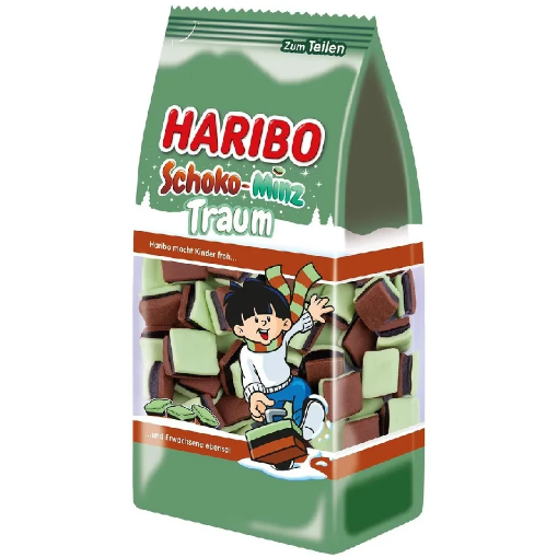 Billede af Haribo Schoko Mint Drøm 300 g.