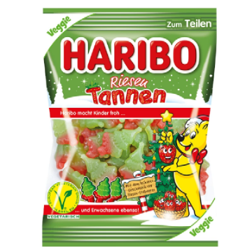 Billede af Haribo Store Juletræer 200 g.