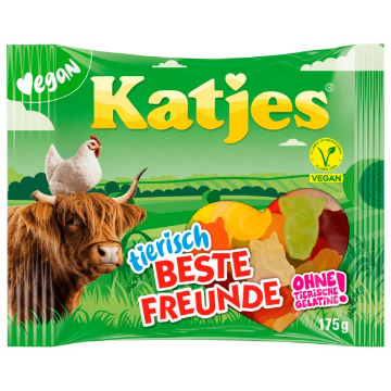 Billede af Katjes bedste dyrevenner 175 g.