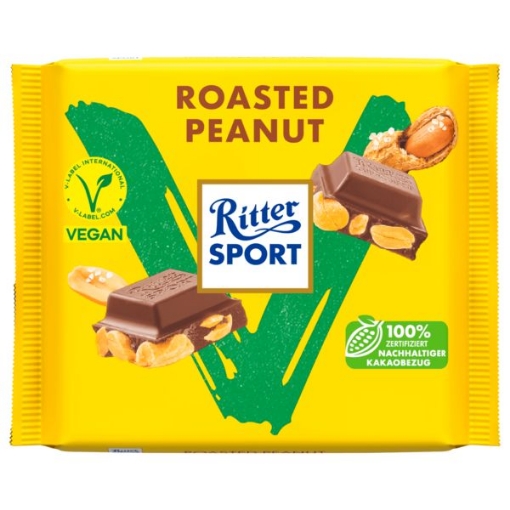 Billede af Ritter Sport Vegan Roasted Peanut100 g.