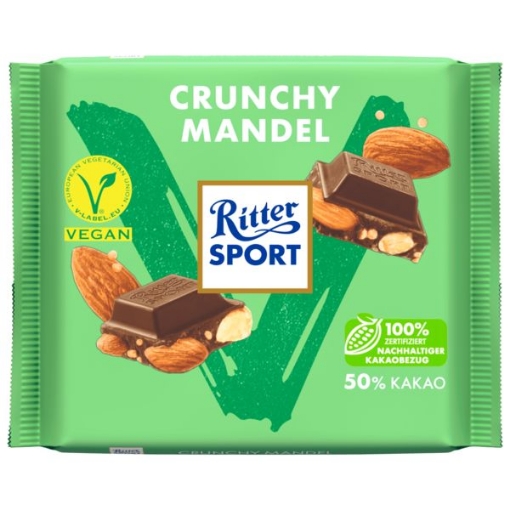 Billede af Ritter Sport Vegan Crunchy Mandel 100 g.