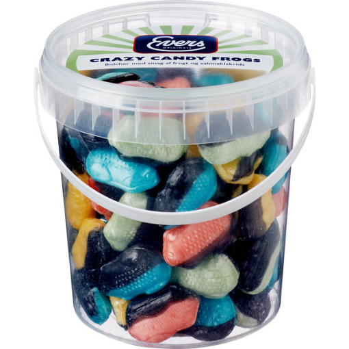 Billede af Evers Crazy Candy Frogs 600 g.