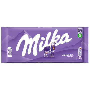 Billede af Milka Alpe Mælk 90 g.