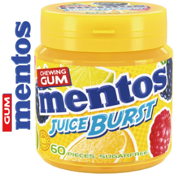 Billede af Mentos Gum Juice Burst 120 g.