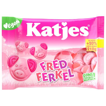 Billede af Katjes Fred Ferkel 210 g.